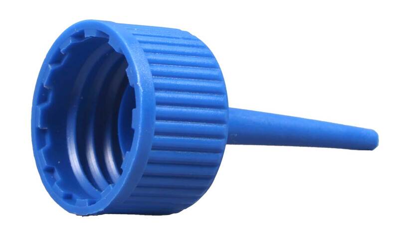 Plastic bottle cap, blue1