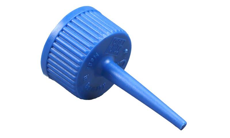 Plastic bottle cap, blue1