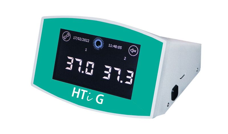 Control unit HTiG for heated glass inserts