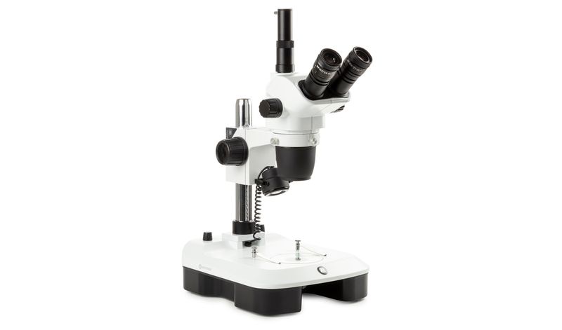 Euromex NZ stereo-zoom microscope, trinocular