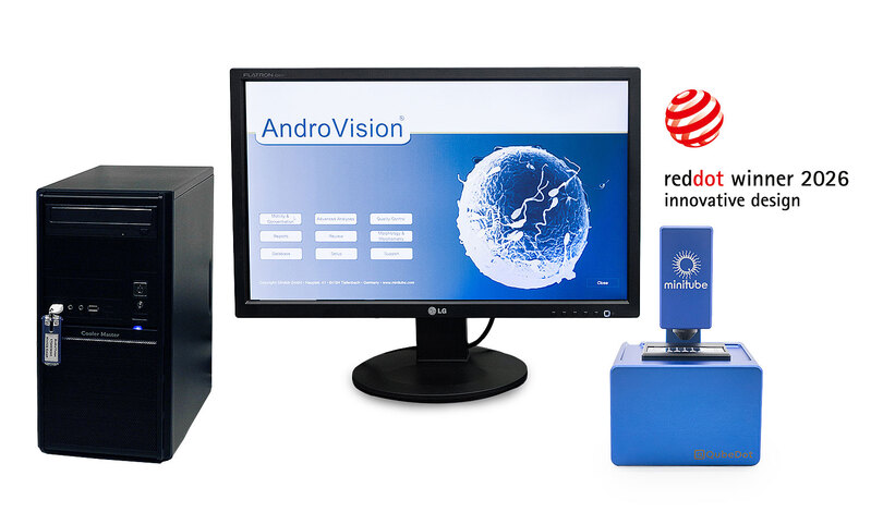AndroVision® MiniQube, with PC and monitor