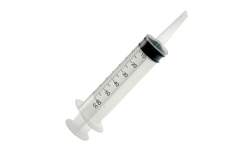 Syringe 60ml Catheter Tip