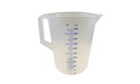 Graduated plastic beaker, 5 l