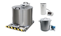 Heated extender vat